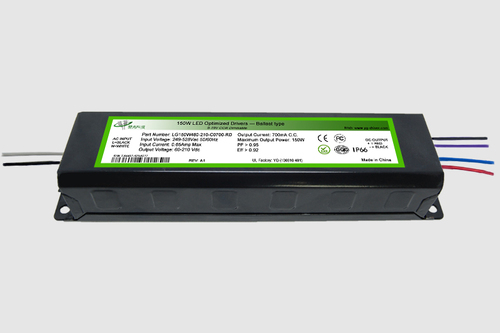 150W,249-528V入,0-10V调光, 经济型, LY150W480-RD