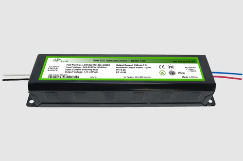 150Watt, 249-528V入, 恒流型, 经济型, LY150W480