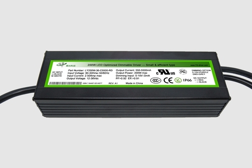 200W 小型高效 0-10V调光型 LY200W-RD系列