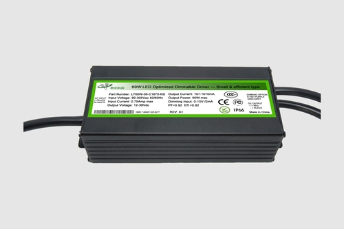 60W 小型高效 0-10V调光型 LY60W-RD系列